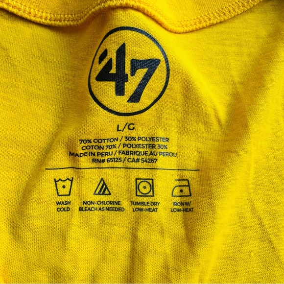 Pittsburgh pirate women's T-shirt size large 47 brand - Picture 7 of 8